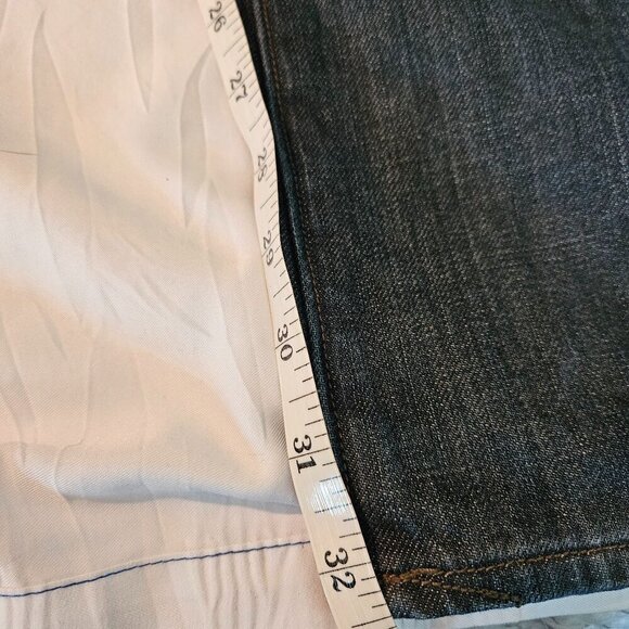 1969 Gap Jeans Men’s Blue Low Rise Straight Fit Sz 34/34 - Picture 5 of 9